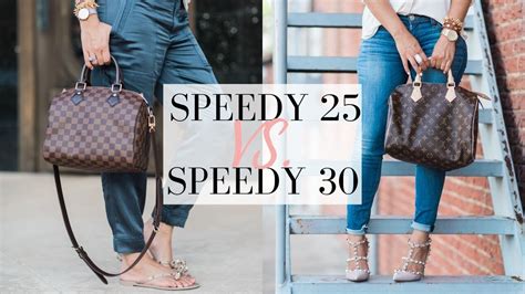 louis vuitton speedy 25 vs 30